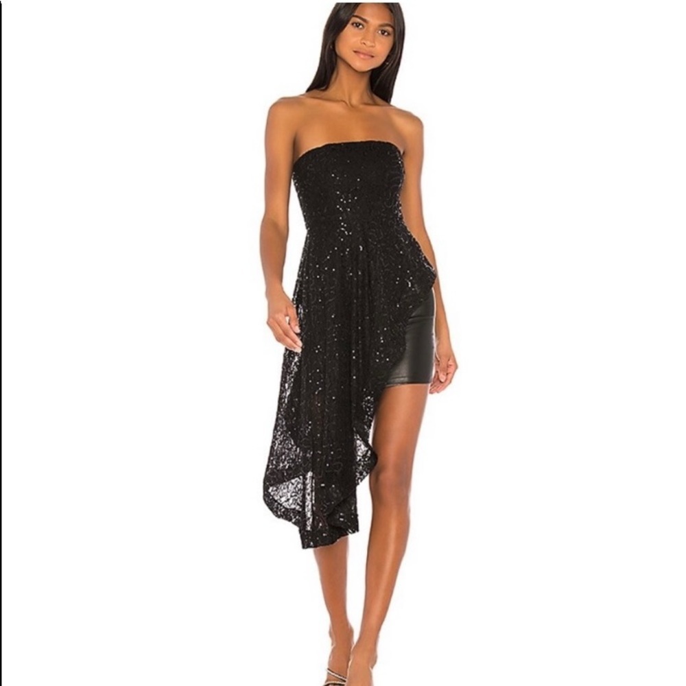 LPA Odette Strapless Sequin Top